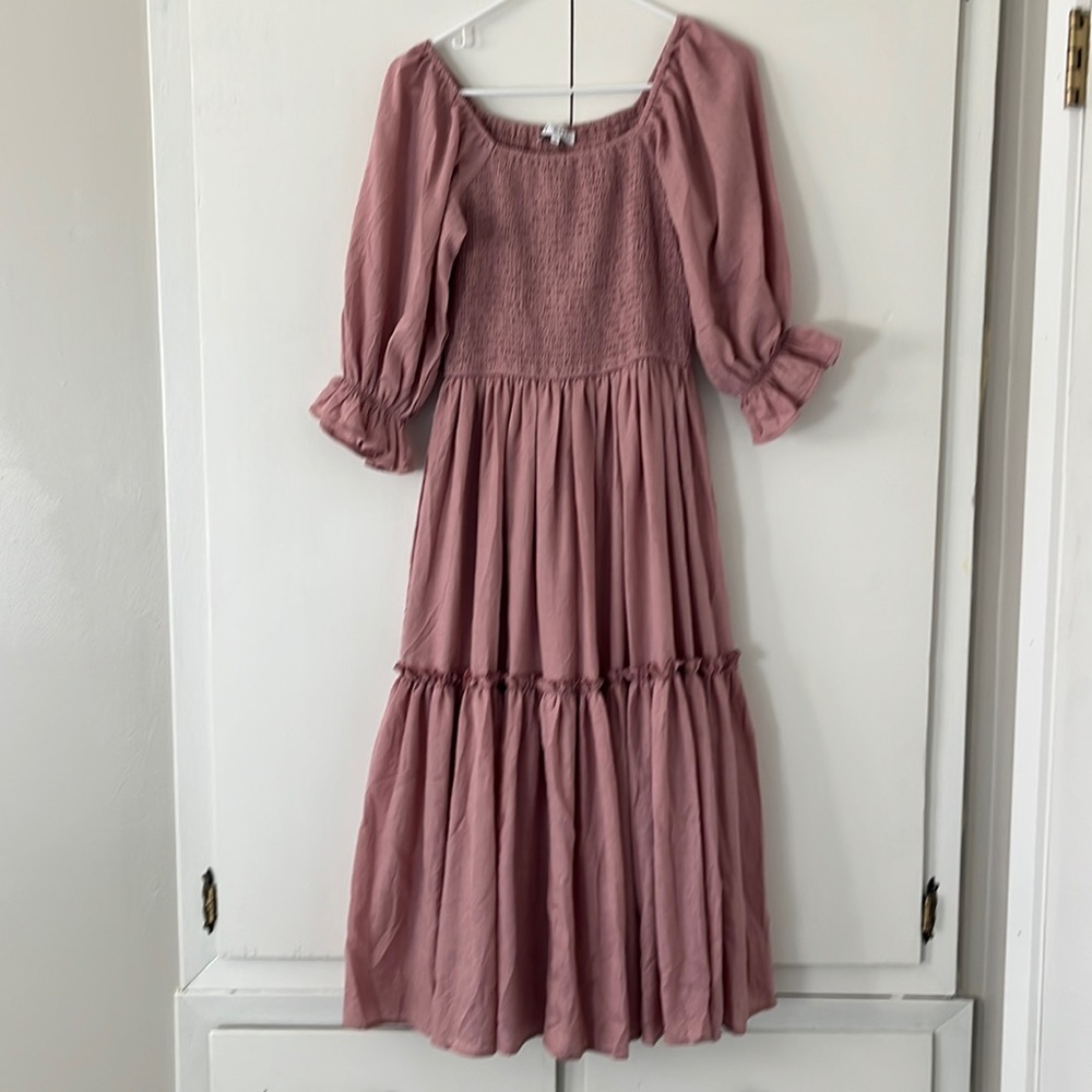 NWOT Ivy city Lani dress in rose